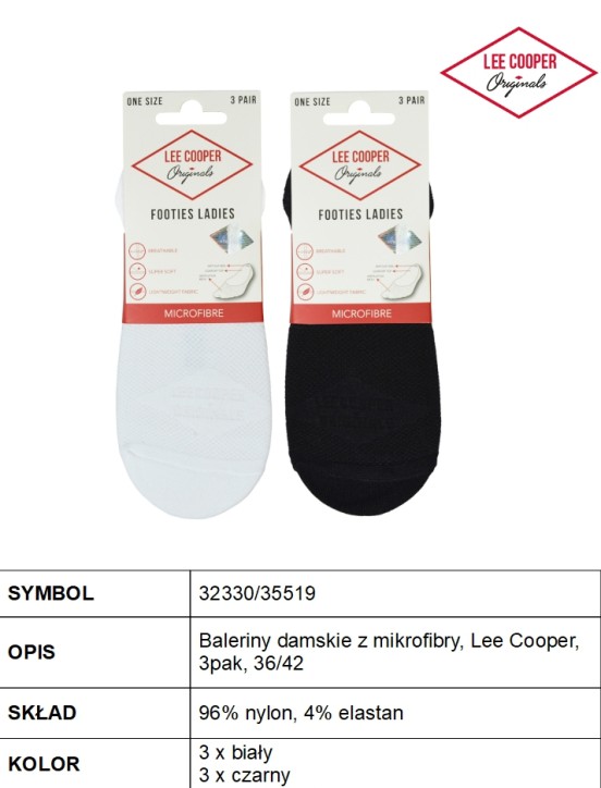Balerínky 0078 LEE COOPER - 2