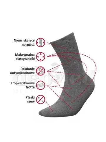 Ponožky MEDIC DEO MAXFLEX