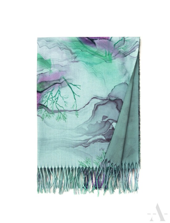 Szal SZ22276 PASTEL WATERCOLOR - 5